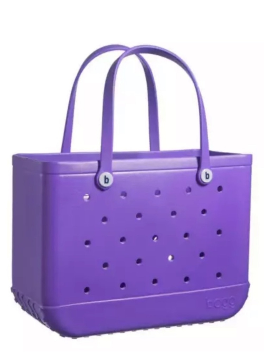 LIKE NEW! IN EXCELLENT CONDITION! PURPLE BOGG BAG WITH 2 WATERPROOF BAGS